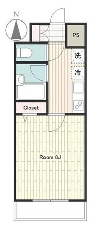 カスタリア野毛山の物件間取画像